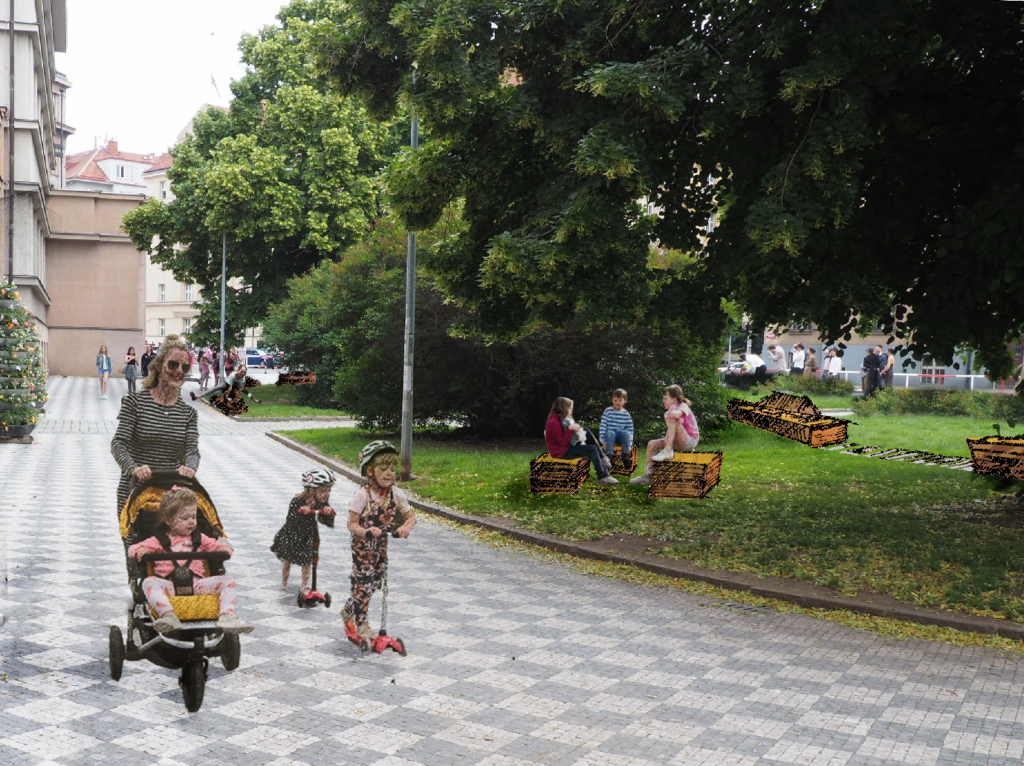 Revitalizace zeleně před základními školami na náměstí Svobody