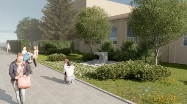 Revitalizace Mlžící fontány Vlastina x U silnice