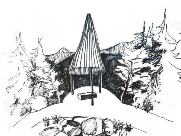 Obnovení altánu na Primátorské stezce v Divoké Šárce