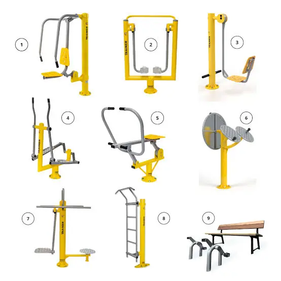 Revitalizace outdoorové posilovny parku Ladronka