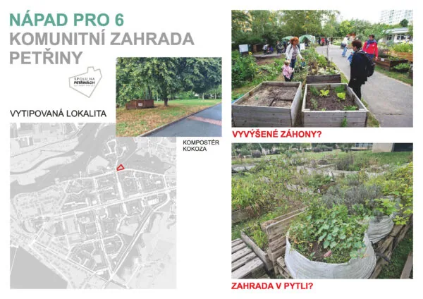 KOMUNITNÍ ZAHRADA PETŘINY