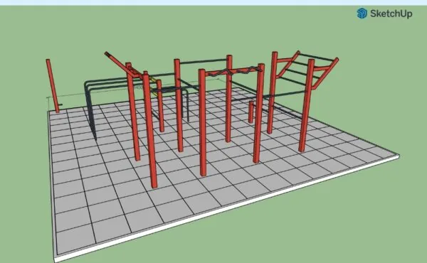 Rozšíření workoutového hřiště U Dubu