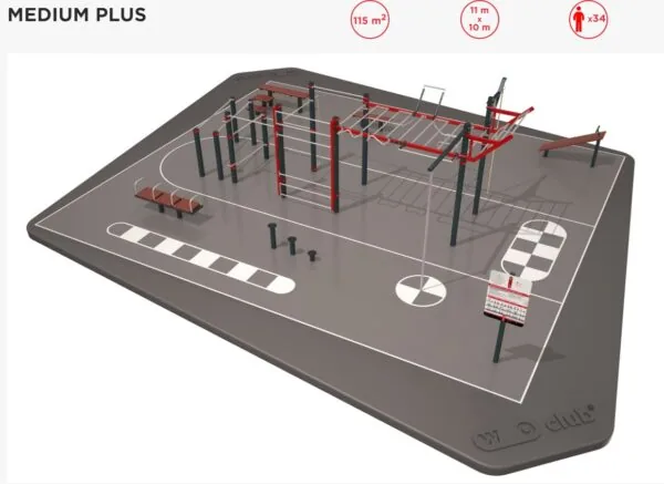 Workoutové hřiště Hadovka
