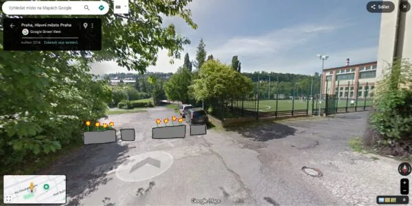 Park není parking při ZŠ Na Dlouhém lánu (Bořislavka)